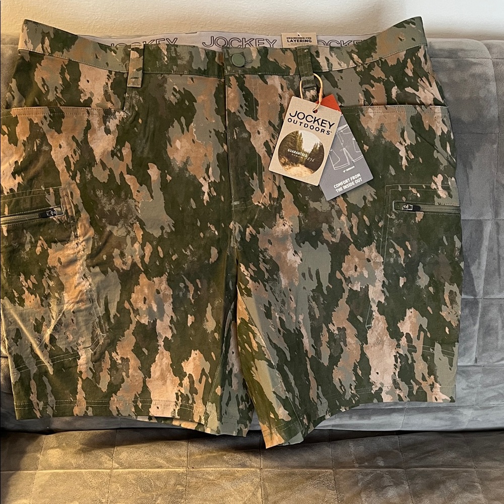 Jockey Outdoors Camouflage Cargo Shorts